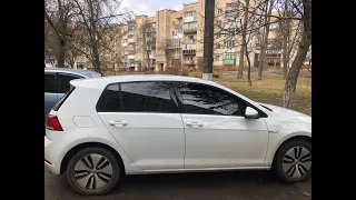 Volkswagen e-Golf 2017. Відгук власника після 10 000 км. Реальний запас пробігу!