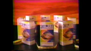 1992 GNC's 24-hour Diet Plan "Unwrap a new body" TV Commercial