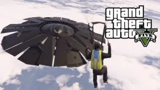 GTA 5 - Flying UFO Easter Egg #2! (Grand Theft Auto 5 Easter Eggs)