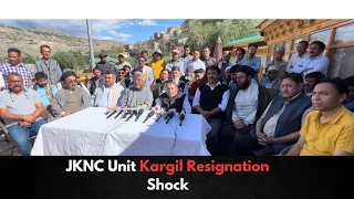 JKNC Unit in Kargil Makes Bold Statement with Mass Resignations