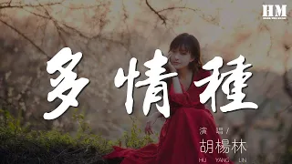 胡楊林 - 多情種『如花 似夢 是我們短暫的相逢』【動態歌詞Lyrics】