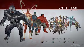 All Characters and Costumes - Marvel: Ultimate Alliance 2