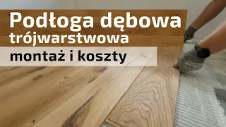 Podłogi drewniane - montaż na klej, koszty