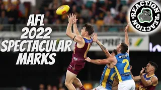 American Reacts To Best of 2022: Spectacular marks | AFL