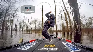 BIG BASS Caught In A CRAZY Way! Sam Rayburn Pre-Fishing