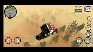 MOUNT CHILIAD || GTA San Andreas || Jump a truck from Mount chiliad || KAPTAAN GAMING