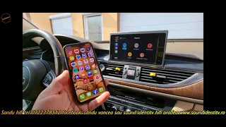 AUDI A6 C7 CARPLAY I O S  & SCREEN MIRRORING FULL WIFI &ANDDROID AUTO WIFI CAMERA MARSARIER