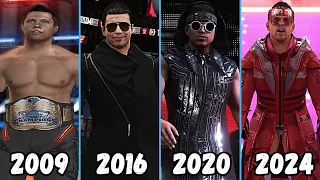 Evolution of The Miz Entrance 2009 -2024 - WWE Games