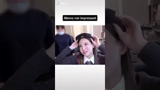 TWICE Momo is not impressed