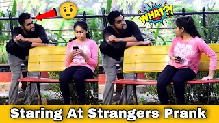 Staring at Strangers | Staring Prank | Prakash Peswani Prank |