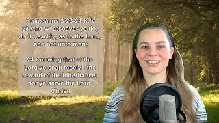 Colossians 3:23-24 KJV - Works - Scripture Songs