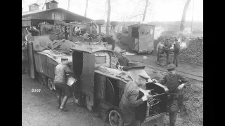 Photos of German Narrow Gauge Field Railways During World War 1 (1917-1918)