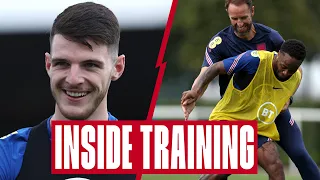 Declan Rice King of Shooting Drills 👑 & Coaches v Players | Inside Training | England