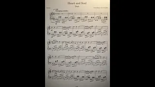 Heart and Soul - Hoagy Carmichael, Arranged for piano duo by Crunden
