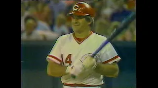 New York Mets vs Cincinnati Reds (7-8-1985) "Pete Rose Chasing Ty Cobb"