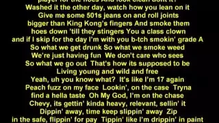 Wiz Khalifa- Young, Wild and Free *Lyrics*