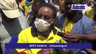 Betty Kamya ng’ajaganya oluvannyuma lw’okumulonda