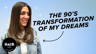 Beautiful 90s Hair Transformation | The Backbar