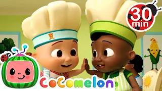 Mother's Day Breakfast +30 Minutes of Cocomelon | Kids Cartoons & Nursery Rhymes | Moonbug Kids