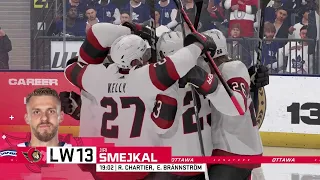 Ottawa Senators vs Toronto Maple Leafs - EA SPORTS NHL 24 - Gameplay 12/2023