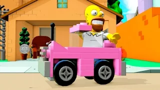 LEGO Dimensions Prologue & Build Homer's Pink Car (The Simpsons Level Pack)