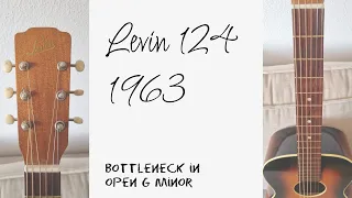 Levin 124 from 1963 - Bottleneck in Open G minor tuning