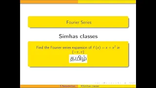 #Fourierseries || Find the Fourier series expansion of f(x)= x+x^{2} in (-pi,pi)
