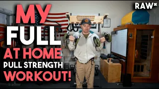 My FULL Pull Strength Workout at Home! | Michael Eckert