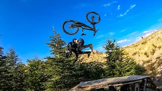 Downhill Bisikletimle İlk Ters Takla Deneyimim & My First Backflip Experience With Downhill Bike