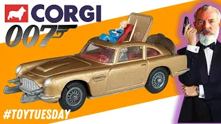 The Greatest TV & Film Toy Ever ! The James Bond's Goldfinger Aston Martin DB5 By Corgi