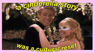 a cinderella story was a CULTURAL RESET (hilary duff did THAT)