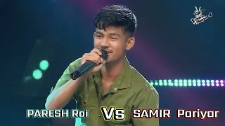 The voice of Nepal season 4 episode 11||battle round team Rajesh Payal rai||Paresh rai vs Samir||