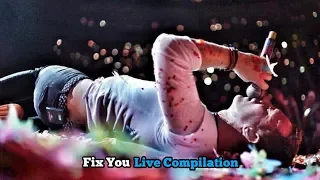 Coldplay - Fix You (Live Compilation)