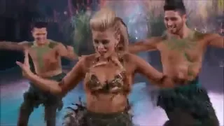 Paige VanZant and Mark Ballas - Samba Trio