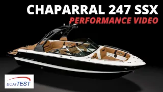 Chaparral 247 SSX (2022) - Test Video by BoatTEST.com