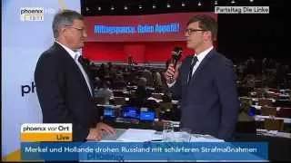 Linken-Parteitag: Interview mit Parteichef Bernd Riexinger vom 10.05.2014