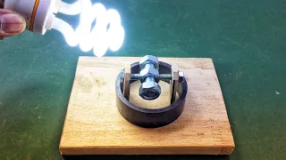 DC Motor 12V Free Energy Generator using Bolts​​ and Magnet Activity