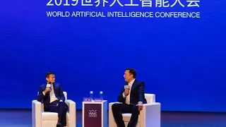 Watch Elon Musk and Jack Ma debate whether humans or computers are smarter