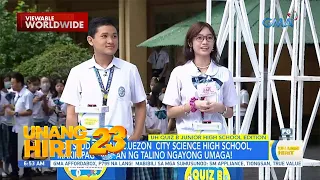 UH Quiz B sa Quezon City Science High School | Unang Hirit