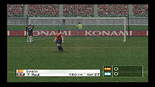 Pro Evolution Soccer 4 (PS2) Penalty Shootout Spain Vs Argentina