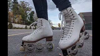 Snow White Inline Figure Skating | Quarantine Edition