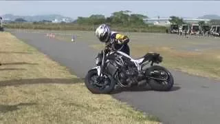 2015 11 22 Ehime Dunlop Moto Gymkhana King of Gymkhana Sakuta 選手 MT-07 h 1 & h 2