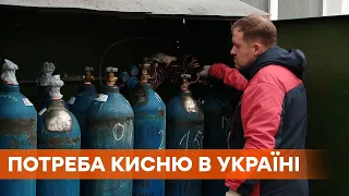 В больницах катастрофически не хватает кислорода. Запаса не хватит даже трем людям на день