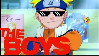 THE BOYS MEME | naruto thug life kakashi funny moment #kakashi #theboysmeme #trending #viralvideo