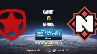 Gambit vs Nemiga - IEM Katowice CIS Minor - map2 - de_inferno [Anishared & MintGod]