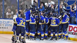 St. Louis Blues Playoff Overtime Goals (Up Until 2021)