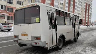 ПАЗ-32054 № АС 927 22 покатушки по Новоалтайску