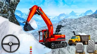 Offroad Construction Simulator - Snow Excavator Machine - Android Gameplay