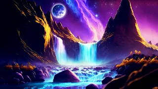 FALL INTO DEEP SLEEP • Relaxing Sleep Music For Stress Relief • Calm the Mind with Magical Waterfall