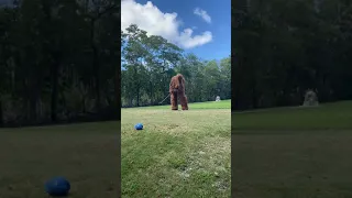 Bigfoot sighting on a Golf Course in Key Biscayne FL